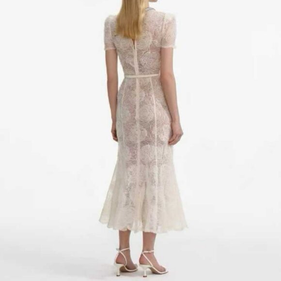 Zimmerman White Lace Dress - Picture 3 of 4